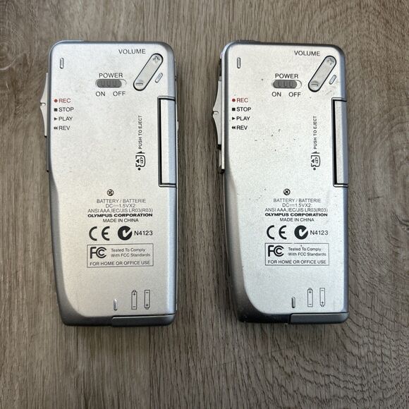 MicroCassette Recorder PARTS Lot of 5 Sony M-670V M570V Olympus DS4000 READ - Picture 11 of 14